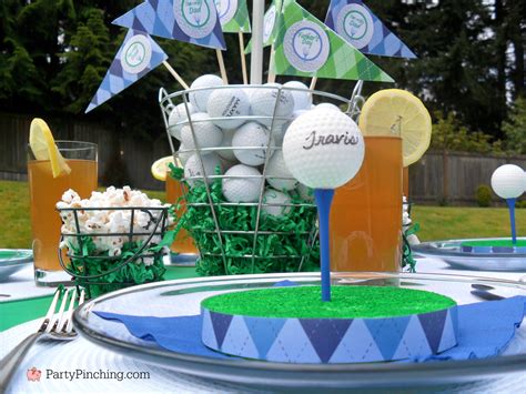 golf theme decorations